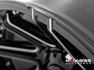 Custom Wheels (1) - Rough Country - 88 Series - Gloss Black - 17 x 8.5 / 6 x 5.5 / -12 / 4.5" 